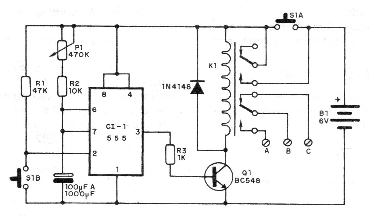 Figura 1 - Diagrama del temporizador
Figura 1 - Diagrama del temporizador