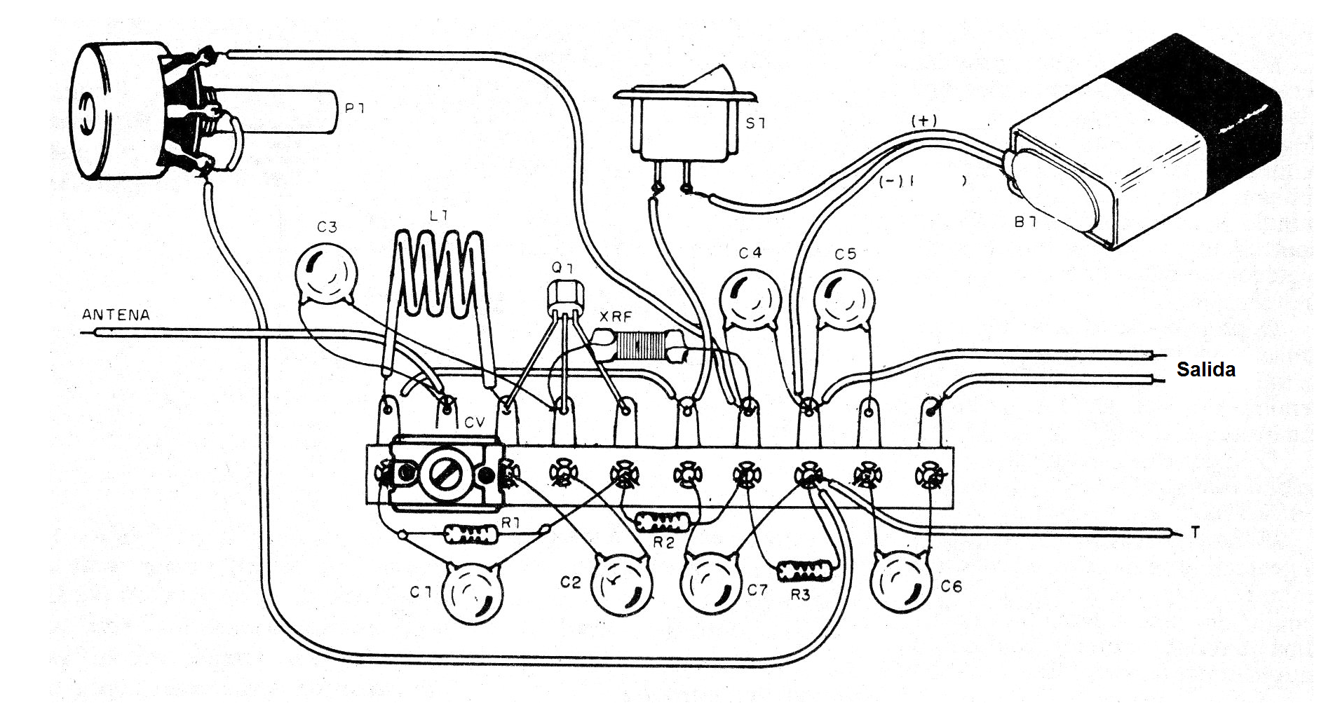 Figura 2 - Montaje en puente de terminales
Figura 2 - Montaje en puente de terminales