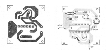    Figura 2 - Montaje en placa de circuito impreso
