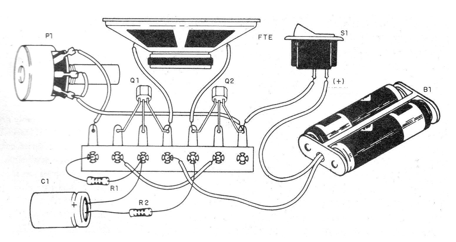 Figura 2 - Montaje en puente de terminales
Figura 2 - Montaje en puente de terminales