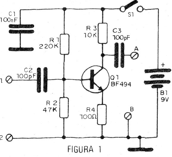   Figura 1 - Diagrama del reforzador
