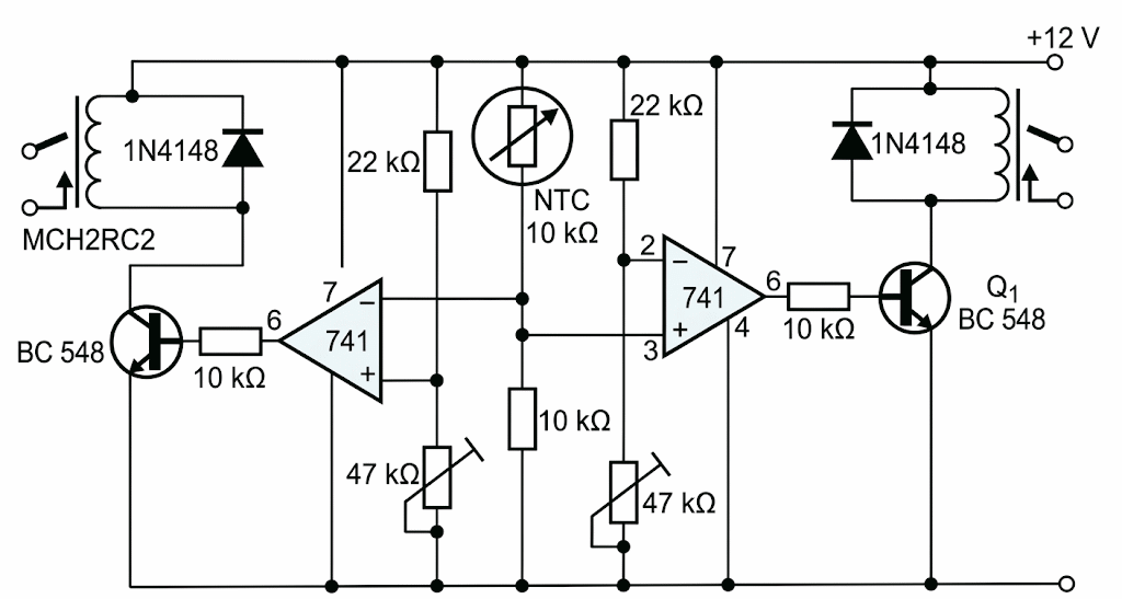 Fig. 23. Doble control con un sensor. Fig. 23. Doble control con un sensor.